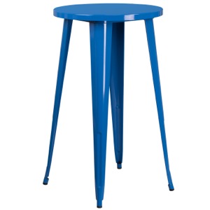 24" Round Tolix Cafe Bar Table